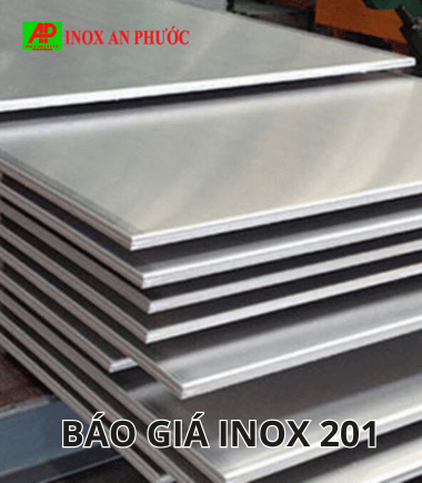 Bảng giá inox 201 tấm mới nhất